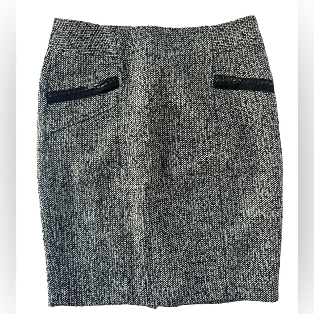 Forever 21 Gray Tweed Mini Skirt